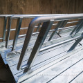 Doup à chaud Galvanisé les escaliers en acier extérieur